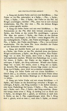 Image of the Page - 359 - in Encyclopædie der weiblichen Handarbeiten