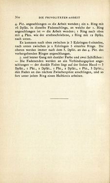 Image of the Page - 360 - in Encyclopædie der weiblichen Handarbeiten