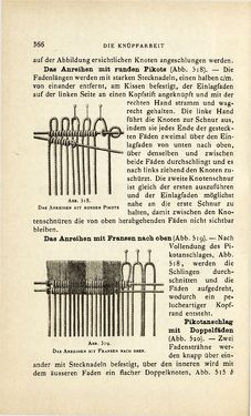 Image of the Page - 366 - in Encyclopædie der weiblichen Handarbeiten