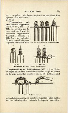 Image of the Page - 367 - in Encyclopædie der weiblichen Handarbeiten