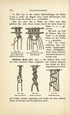Image of the Page - 374 - in Encyclopædie der weiblichen Handarbeiten