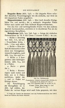 Image of the Page - 375 - in Encyclopædie der weiblichen Handarbeiten