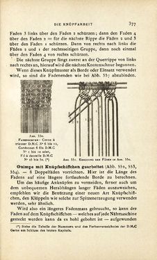 Image of the Page - 377 - in Encyclopædie der weiblichen Handarbeiten