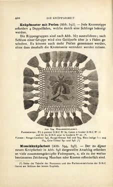 Image of the Page - 400 - in Encyclopædie der weiblichen Handarbeiten