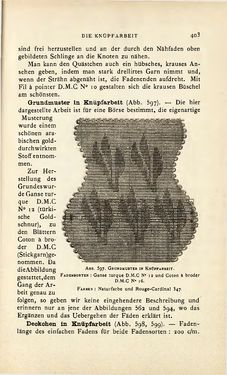 Image of the Page - 403 - in Encyclopædie der weiblichen Handarbeiten