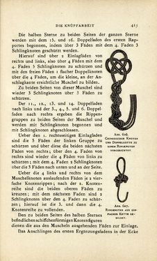 Image of the Page - 411 - in Encyclopædie der weiblichen Handarbeiten