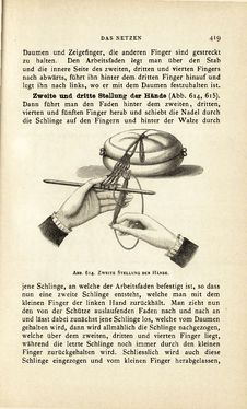 Image of the Page - 419 - in Encyclopædie der weiblichen Handarbeiten