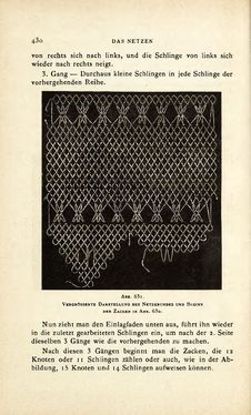 Image of the Page - 430 - in Encyclopædie der weiblichen Handarbeiten