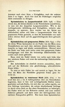 Image of the Page - 442 - in Encyclopædie der weiblichen Handarbeiten