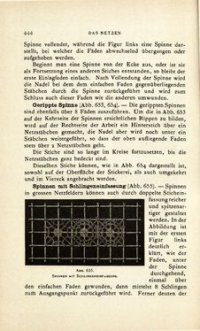 Image of the Page - 444 - in Encyclopædie der weiblichen Handarbeiten