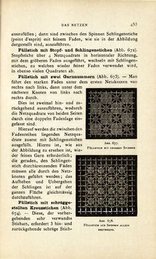 Image of the Page - 453 - in Encyclopædie der weiblichen Handarbeiten