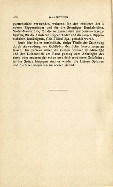 Image of the Page - 466 - in Encyclopædie der weiblichen Handarbeiten