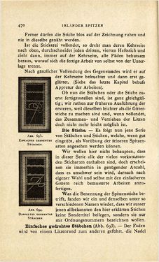 Image of the Page - 470 - in Encyclopædie der weiblichen Handarbeiten