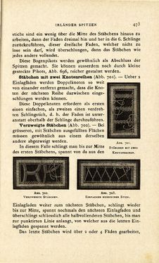 Image of the Page - 473 - in Encyclopædie der weiblichen Handarbeiten