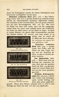 Image of the Page - 474 - in Encyclopædie der weiblichen Handarbeiten