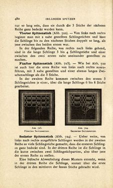 Image of the Page - 480 - in Encyclopædie der weiblichen Handarbeiten