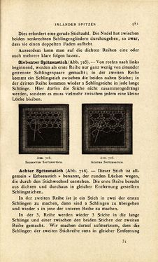 Image of the Page - 481 - in Encyclopædie der weiblichen Handarbeiten