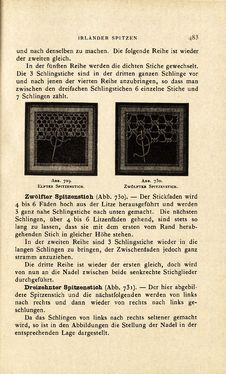 Image of the Page - 483 - in Encyclopædie der weiblichen Handarbeiten