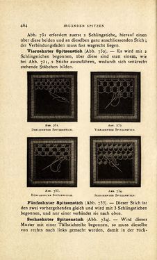 Image of the Page - 484 - in Encyclopædie der weiblichen Handarbeiten