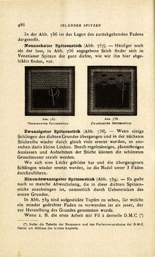 Image of the Page - 486 - in Encyclopædie der weiblichen Handarbeiten