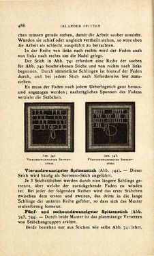 Image of the Page - 488 - in Encyclopædie der weiblichen Handarbeiten
