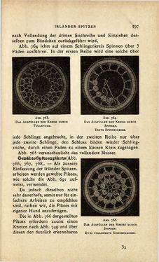 Image of the Page - 497 - in Encyclopædie der weiblichen Handarbeiten