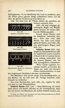 Image of the Page - 498 - in Encyclopædie der weiblichen Handarbeiten