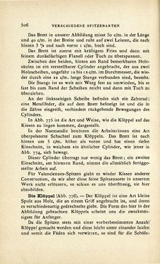 Image of the Page - 506 - in Encyclopædie der weiblichen Handarbeiten