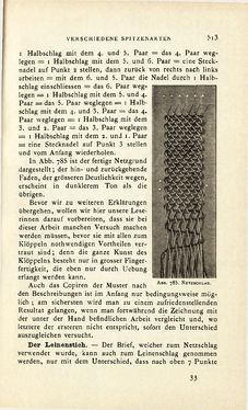 Image of the Page - 513 - in Encyclopædie der weiblichen Handarbeiten