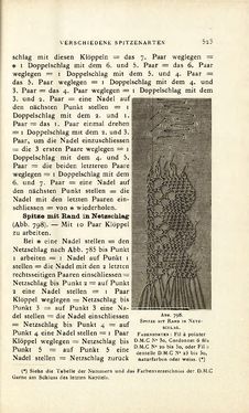 Image of the Page - 523 - in Encyclopædie der weiblichen Handarbeiten