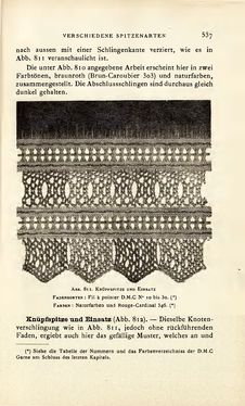Image of the Page - 537 - in Encyclopædie der weiblichen Handarbeiten