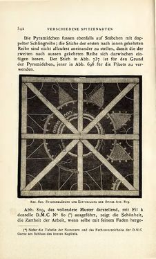 Image of the Page - 542 - in Encyclopædie der weiblichen Handarbeiten