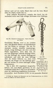 Image of the Page - 551 - in Encyclopædie der weiblichen Handarbeiten