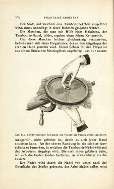 Image of the Page - 554 - in Encyclopædie der weiblichen Handarbeiten