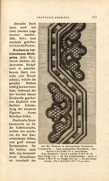 Bild der Seite - 575 - in Encyclopædie der weiblichen Handarbeiten