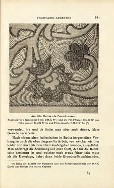 Bild der Seite - 581 - in Encyclopædie der weiblichen Handarbeiten