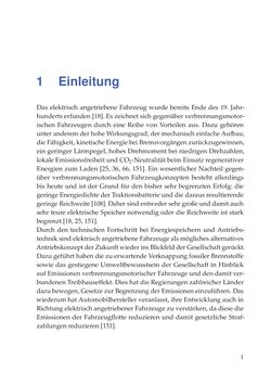 Bild der Seite - 1 - in Energiemanagement-Strategien für batterieelektrische Fahrzeuge