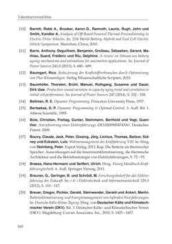 Bild der Seite - 160 - in Energiemanagement-Strategien für batterieelektrische Fahrzeuge