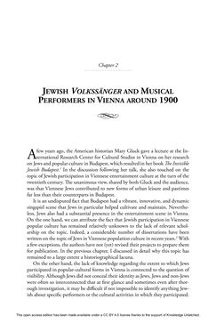 Image of the Page - 44 - in Entangled Entertainers - Jews and Popular Culture in Fin-de-Siècle Vienna