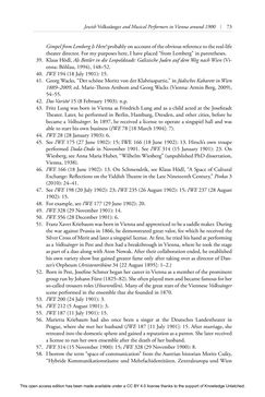 Image of the Page - 73 - in Entangled Entertainers - Jews and Popular Culture in Fin-de-Siècle Vienna