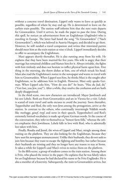 Bild der Seite - 141 - in Entangled Entertainers - Jews and Popular Culture in Fin-de-Siècle Vienna