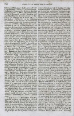 Image of the Page - 176 - in Neueste Erdbeschreibung und Staatenkunde - oder geographisch - statistisch - historischs Handbuch