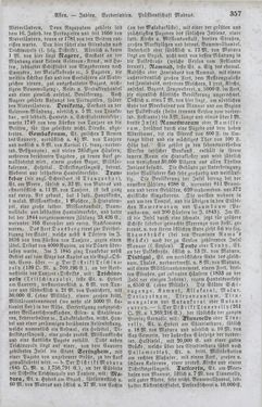 Image of the Page - 357 - in Neueste Erdbeschreibung und Staatenkunde - oder geographisch - statistisch - historischs Handbuch
