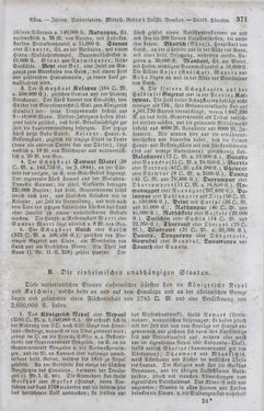 Bild der Seite - 371 - in Neueste Erdbeschreibung und Staatenkunde - oder geographisch - statistisch - historischs Handbuch
