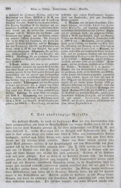 Image of the Page - 384 - in Neueste Erdbeschreibung und Staatenkunde - oder geographisch - statistisch - historischs Handbuch