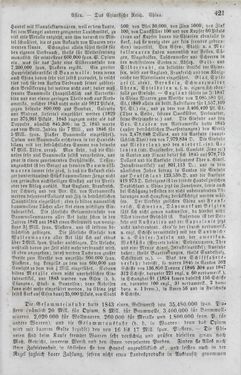 Image of the Page - 421 - in Neueste Erdbeschreibung und Staatenkunde - oder geographisch - statistisch - historischs Handbuch