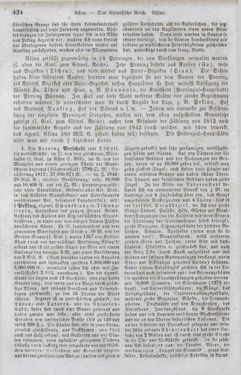 Image of the Page - 424 - in Neueste Erdbeschreibung und Staatenkunde - oder geographisch - statistisch - historischs Handbuch