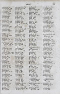 Image of the Page - 835 - in Neueste Erdbeschreibung und Staatenkunde - oder geographisch - statistisch - historischs Handbuch