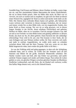 Bild der Seite - 104 - in Die Liebe der	Erika Ewald