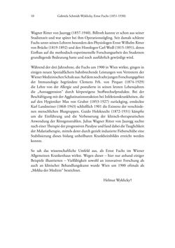 Image of the Page - 10 - in Ernst Fuchs (1851-1930) - und die Weltgeltung der Wiener Ophthalmologischen Schule um 1900